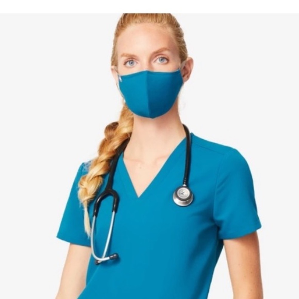 FIGS FIONx Core Protective Face Mask - S/M / Alps Blue